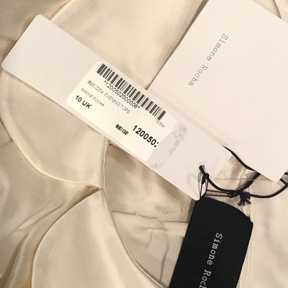 Simone Rocha 2 Piece Wedding Evening Dress size 6 US 10UK - Picture 3 of 11